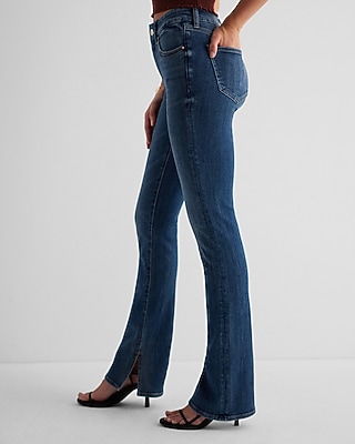 Mid Rise Dark Wash FlexX Skyscraper Jeans