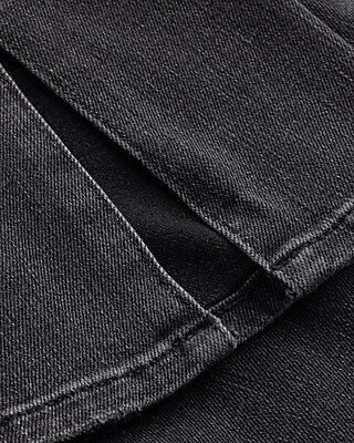 Mid Rise Washed Black FlexX Skyscraper Jeans