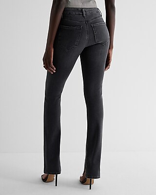 Mid Rise Washed Black FlexX Skyscraper Jeans