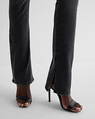 Mid Rise Washed Black FlexX Skyscraper Jeans