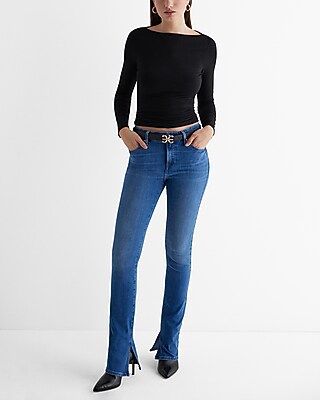 Mid Rise Medium Wash FlexX Skyscraper Jeans - image 4