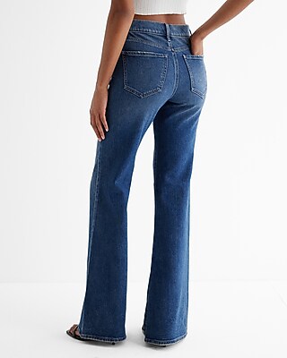 EX - MR 70s FLARE QUINCY 9112336:DARK DENIM 29:2 SHORT