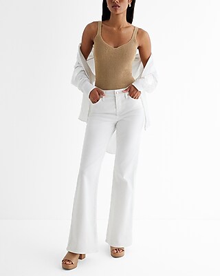 EX - MR 70s FLARE  - TRUE WHITE 9112512:TRUE WHITE:8 LONG