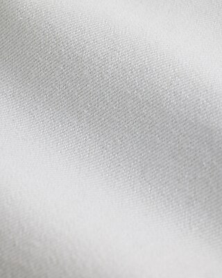 High Waisted White '70s Flare Jeans