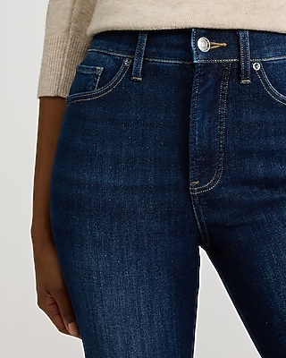 Mid Rise Dark Wash '70s Flare Jeans