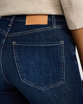 Mid Rise Dark Wash '70s Flare Jeans