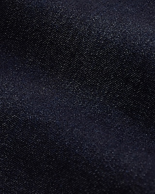 Mid Rise Dark Wash Double Waistband '70s Flare Jeans