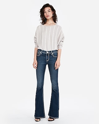 express bell flare jeans