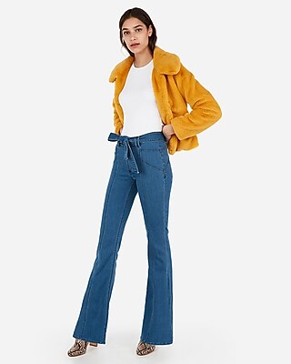 express bell flare jeans