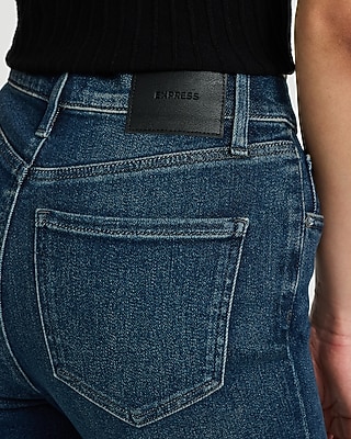 High Waisted Dark Wash Skinny Jeans