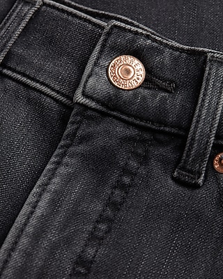 High Waisted Extra Supersoft Black Skinny Jeans