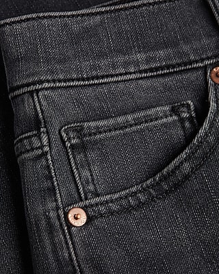 High Waisted Extra Supersoft Black Skinny Jeans