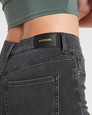 High Waisted Extra Supersoft Black Skinny Jeans