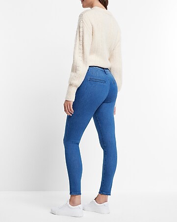Iedereen Doen Plaats Women's Skinny Jeans - Jeggings, High Waisted - Express