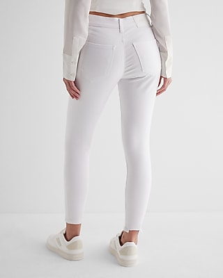 EX - MR CROP SKINNY WHITE D 9111592:TRUE WHITE:14 LONG