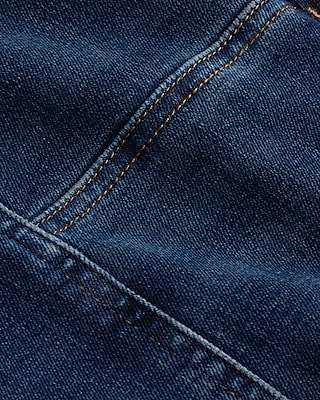 High Waisted Dark Wash Front Seam FlexX Skinny Jeans
