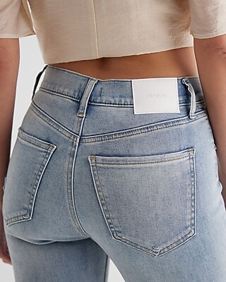 EX - MR SKINNY HALSTON D 9111955:LIGHT DENIM 21:16 LONG