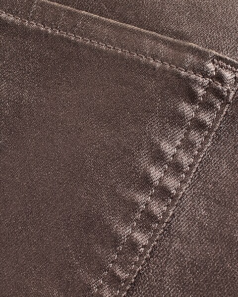 Metallic Black Coated Skinny Jeans | FreeSpirits | SilkFred US