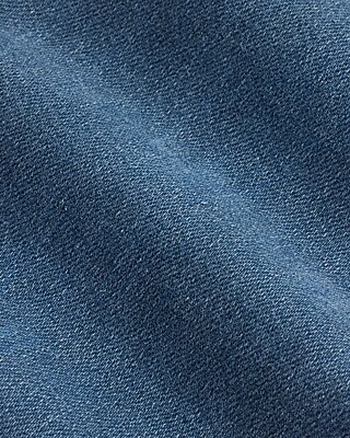 Mid Rise Medium Wash Ripped Skinny Jeans