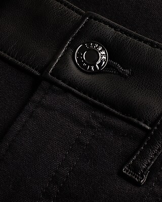 EX - MR SKYSCRAPER BLACK W LTHR 9112072:PITCH BLACK:6 SHORT