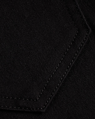 EX - MR SKYSCRAPER BLACK W LTHR 9112072:PITCH BLACK:6 SHORT