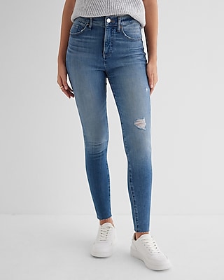 Frayed hem high-rise skinny jean, Twik, Women's Skinny Jeans Online