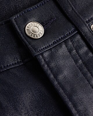パンツ JIL SANDER coated skinny denim JIL SANDER - NAVY BLUE DENIM DRAPED KNEE PANTS – LE LABO STORE