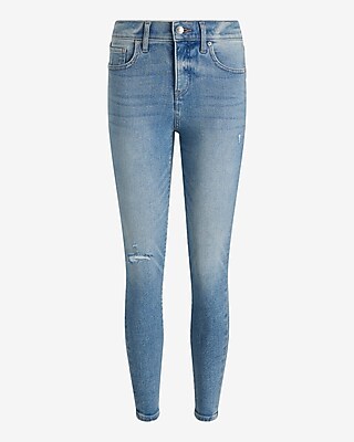 EX - MR SKINNY AURORA D 9112147:LIGHT DENIM 21:4 REG