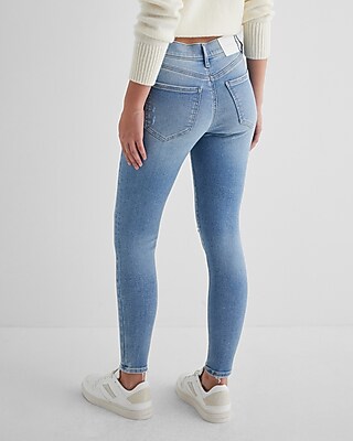 EX - MR SKINNY AURORA D 9112147:LIGHT DENIM 21:4 REG