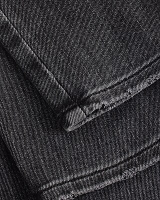High Waisted Washed Black FlexX Skinny Jeans