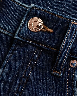 Mid Rise Dark Wash Skinny Jeans