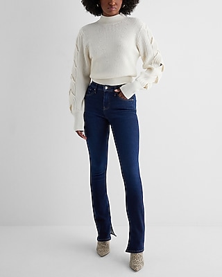 Mid Rise Dark Wash Skyscraper Jeans
