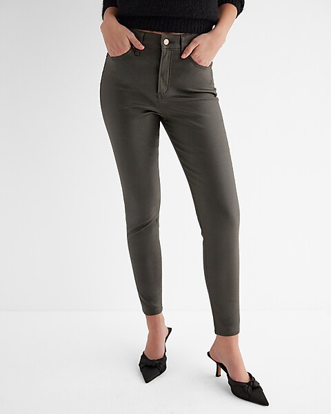 GAP, Pants & Jumpsuits, New Gap Womens Cotton Stretch Slim Fit Pants Grey  Skinny Trousers Large
