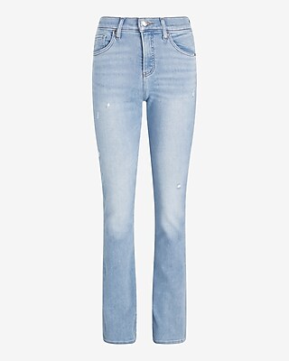 Mid Rise Light Wash Skyscraper Jeans