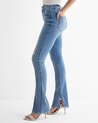 Mid Rise Medium Wash Skyscraper Jeans