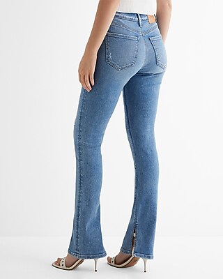 Mid Rise Medium Wash Skyscraper Jeans