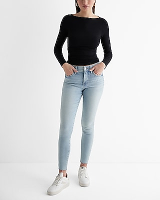 FWT HR SKINNY OZARK 9112393:DARK DENIM 29:4 SHORT