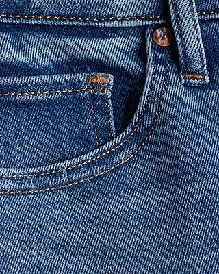 High Waisted Medium Wash Skinny Jeans