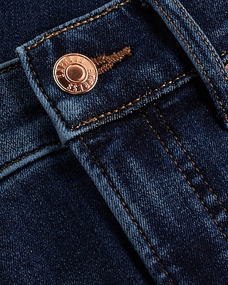Mid Rise Dark Wash Skinny Jeans