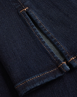 Mid Rise Dark Wash Skyscraper Jeans