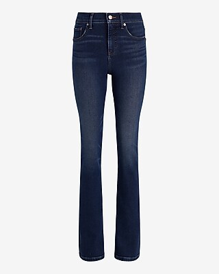 Mid Rise Dark Wash Hyper Sculpt Skyscraper Jeans