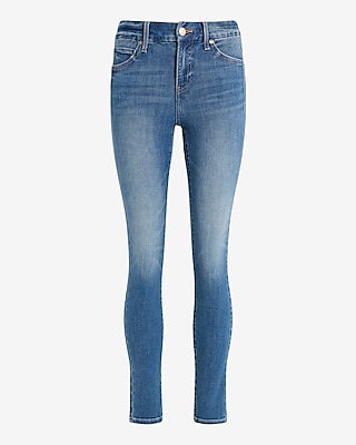 Mid Rise Medium Wash FlexX Skinny Jeans