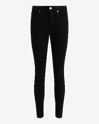 Mid Rise Black Hyper Sculpt Skinny Jeans