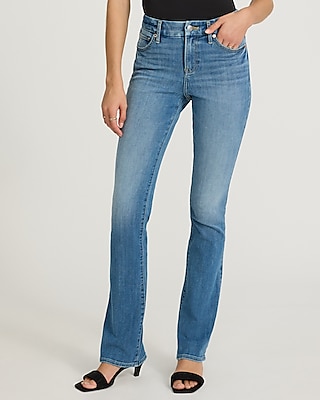 Mid Rise Light Wash Wash Flexx Skyscraper Jeans
