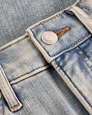 High Waisted Light Wash Skinny Jeans