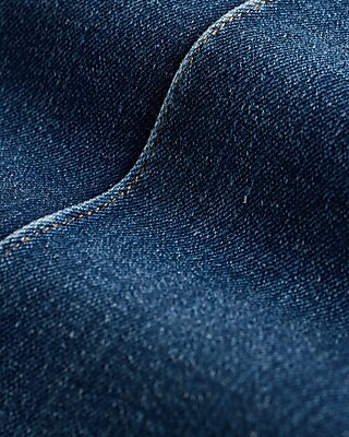 Mid Rise Dark Wash Pintuck FlexX Skyscraper Jeans