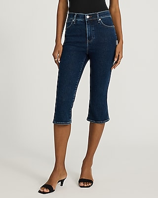Mid Rise Medium Wash Hyper Sculpt Skyscraper Jeans | Express