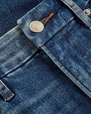 High Waisted Medium Wash FlexX Skinny Ankle Jeans