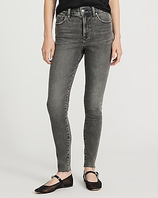 Jean Femme Seven7 Skinny Cheville - Taille 6 - Gris ~Hamilton - Taille Haute - Neuf Avec étiquette