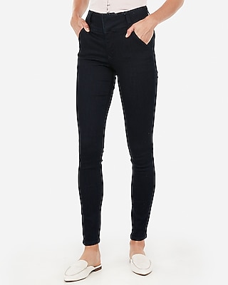 express super high waisted jeans